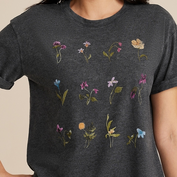 Maurices Tops - Floral Graphic Tshirt | Size 0X